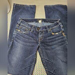 Blue Silver Women's Jeans